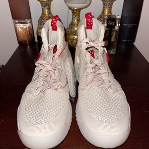 Nike Air Jordan Apex React Bio Beige Light Cream Sail Red BQ1311-206 Sz 11